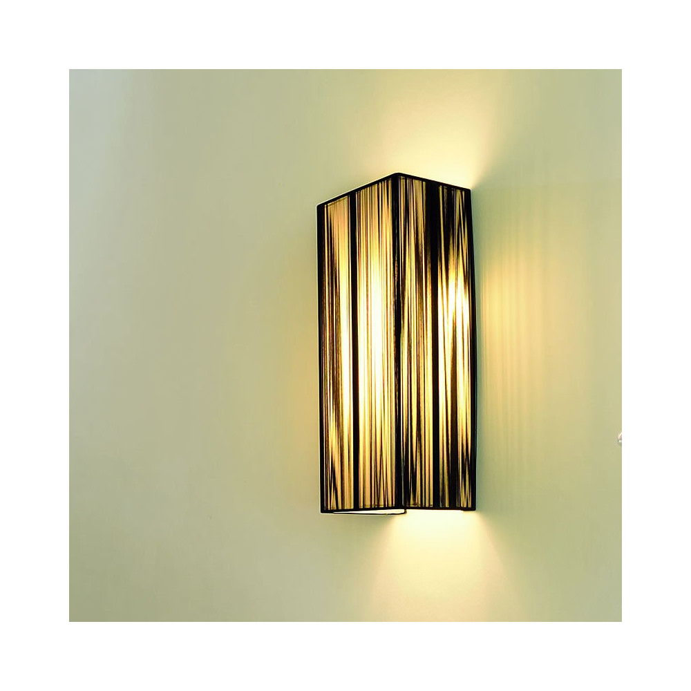 Grande applique murale noire en tissu pour une déco chic ...