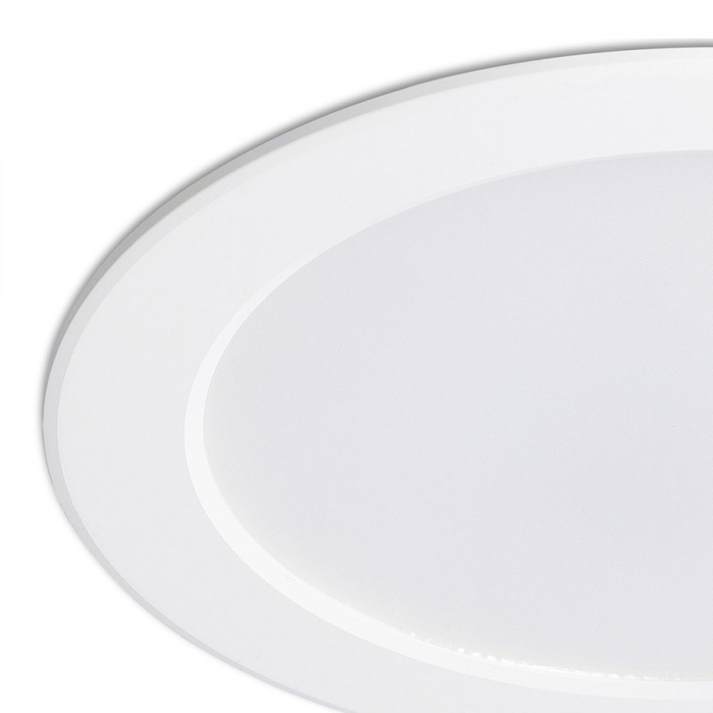 Spot led rond encastrable 22cm pour salle de bain lampe avenue