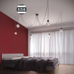 Suspension L34 noire