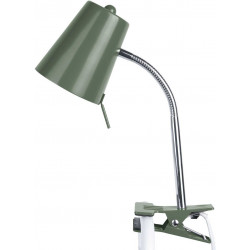 Lampe flexible de bureau verte