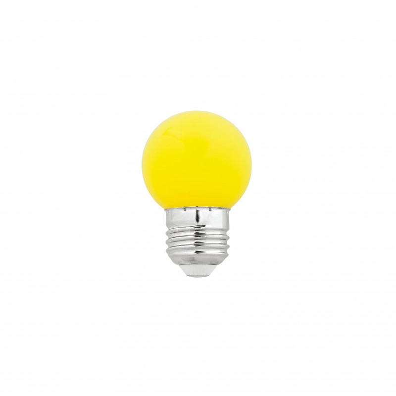 ampoule g45 E27 LED jaune