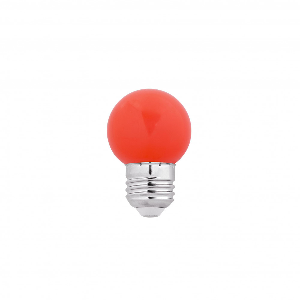 ampoule g45 rouge e27 1w led