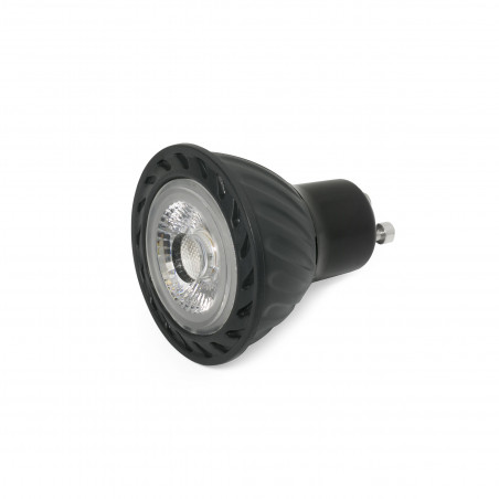 ampoule gu10 led 8w 4000k 60� noire 