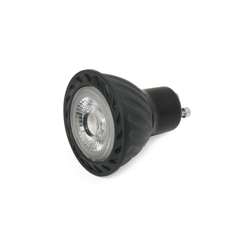 ampoule gu10 led 8w 4000k 60� noire 