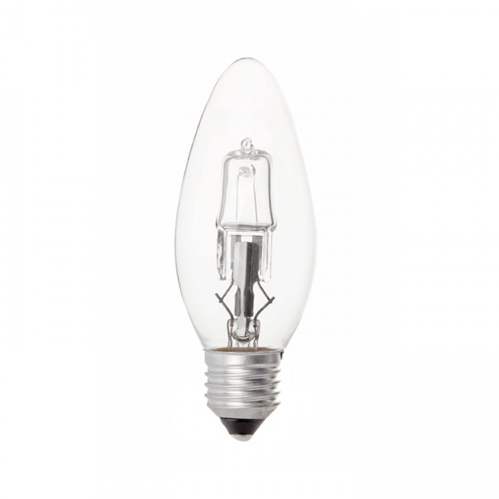 faro ampoule flamme e27 42w 2700k 630lm ecohalog�n 