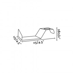 Etag�re pour baladeuse HOOK Faro