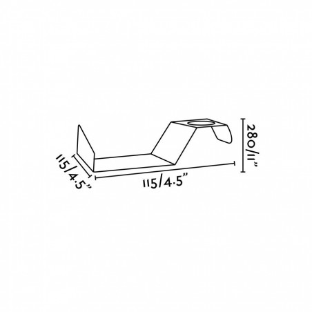 Etag�re pour baladeuse HOOK Faro