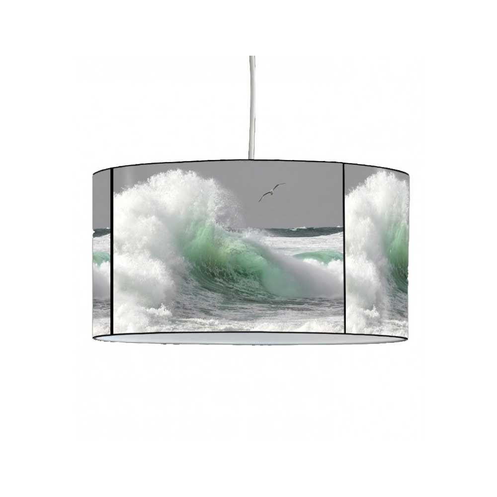 Suspension écume et vague
