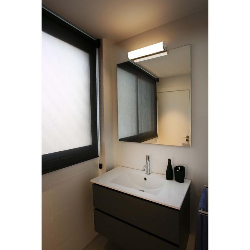 Applique LED Salle De Bain Mallorca Chrome - 2W 4000K Lumière Neutre - IP44 Étanche - Design Moderne Cristalrecord