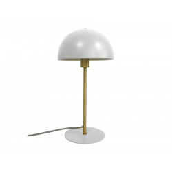 Lampe de table métal blanc Bonnet - H39cm Lampe de table métal blanc Bonnet - H39cm