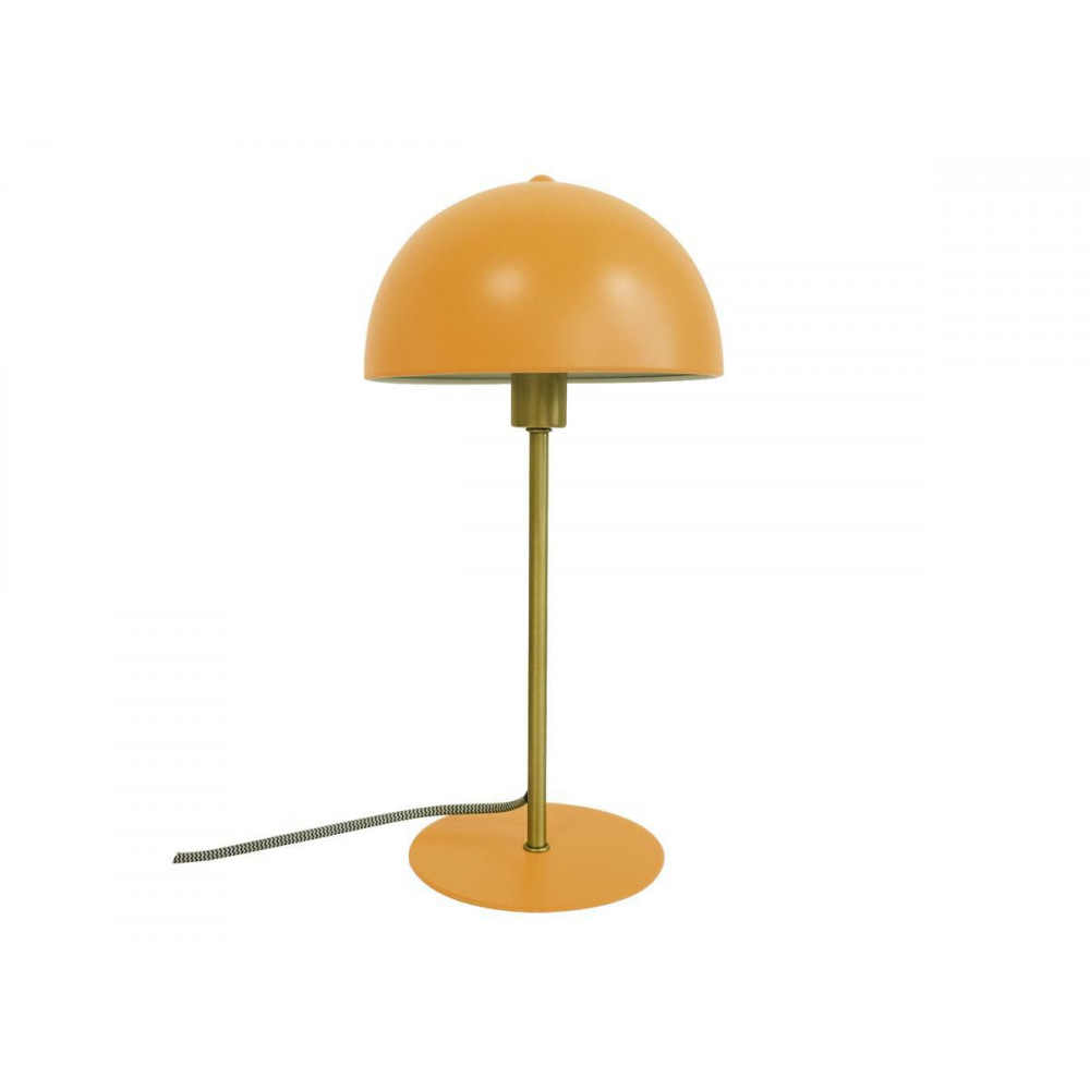 Lampe à poser design orange Bonnet - Ø 20cm