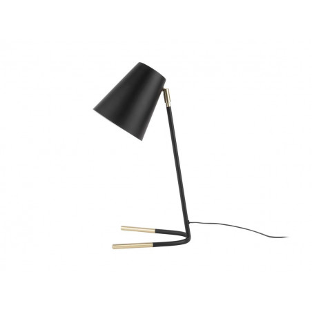 Lampe de table métal noir Noble - H46cm