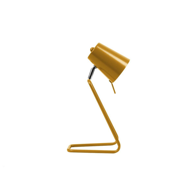 Lampe de table design Z ocre jaune