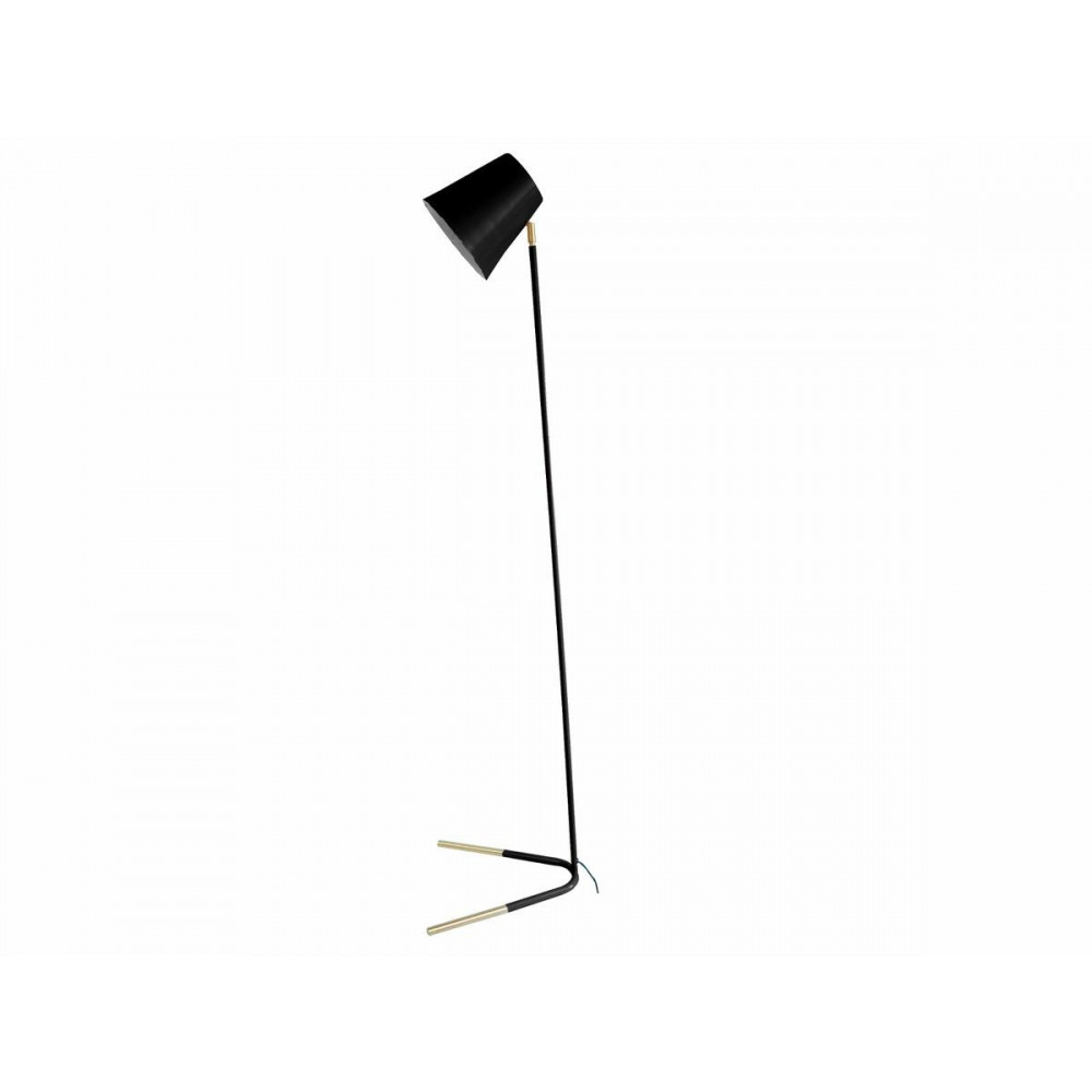 Lampadaire métal noir orientable Noble - H150cm
