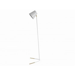 Lampadaire métal blanc orientable Noble - H150cm