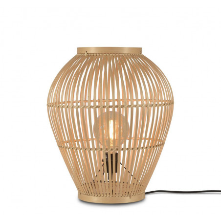 Lampe à poser en bambou naturel H70cm