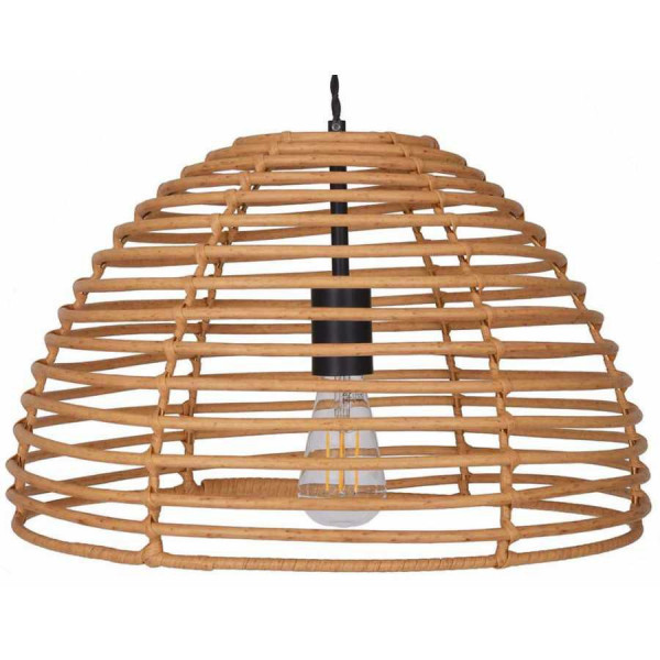 Suspension d me  en bambou  45cm 55W Lampe Avenue