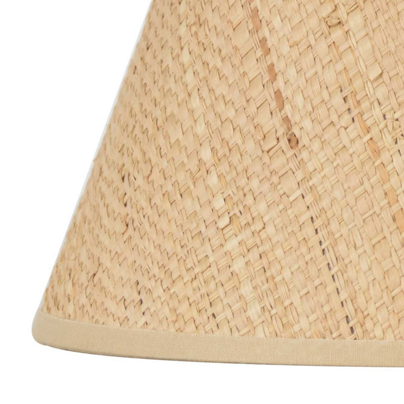 Grande Armature Ronde blanche Haut. 30 cm et Diam. 80 cm, Douille E27, 38mm suspension Abat-jour