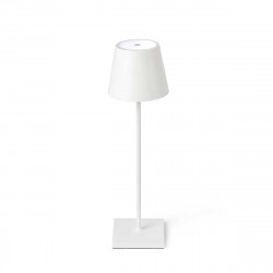 Lampe blanche table sur batterie