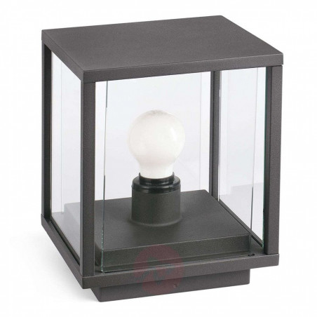 Lampe borne d'extérieur aluminium gris foncé H220mm - IP54