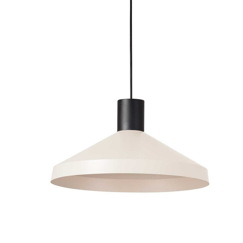 Suspension beige minimaliste