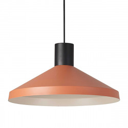 Suspension métal beige terracotta