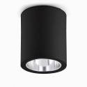 Plafonnier design noir Faro