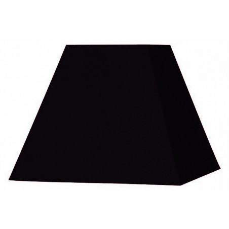 Abat-jour carré pyramide noir