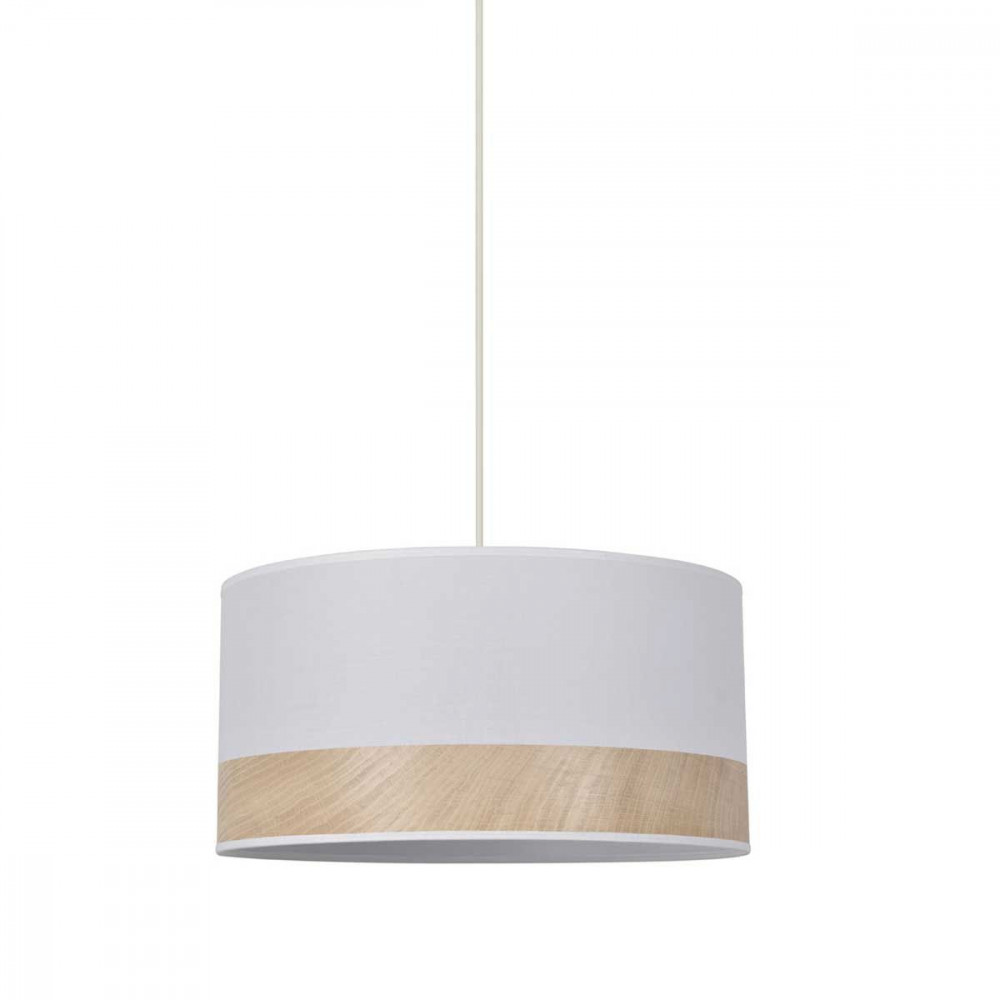 LUM&CO Abat-Jour Suspension Nuage Blanc Taille M - Lampe Enfant Design Original