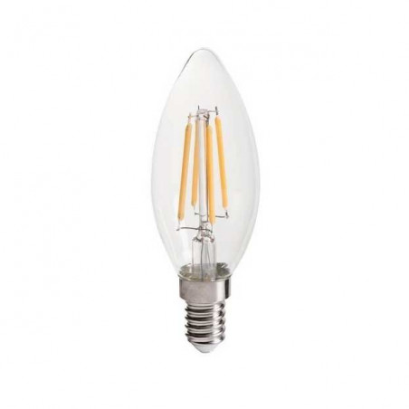 Ampoule E14 flamme filament LED 4W (environ 40W)