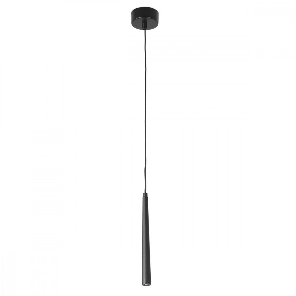 Suspension tube fin noir