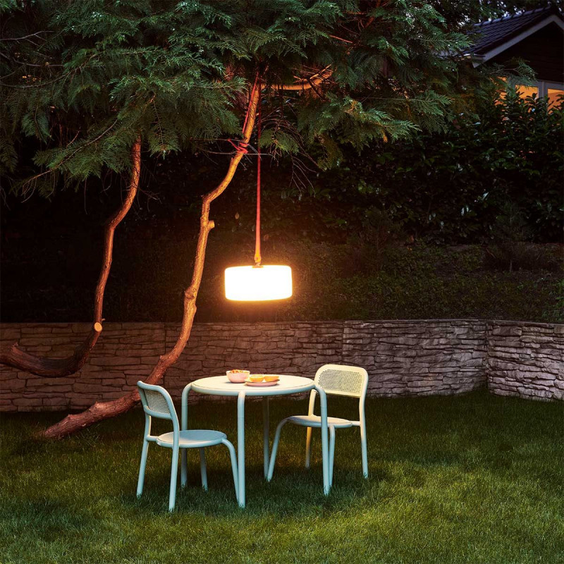 Lampe d’extérieur Fatboy Thierry le swinger rouge