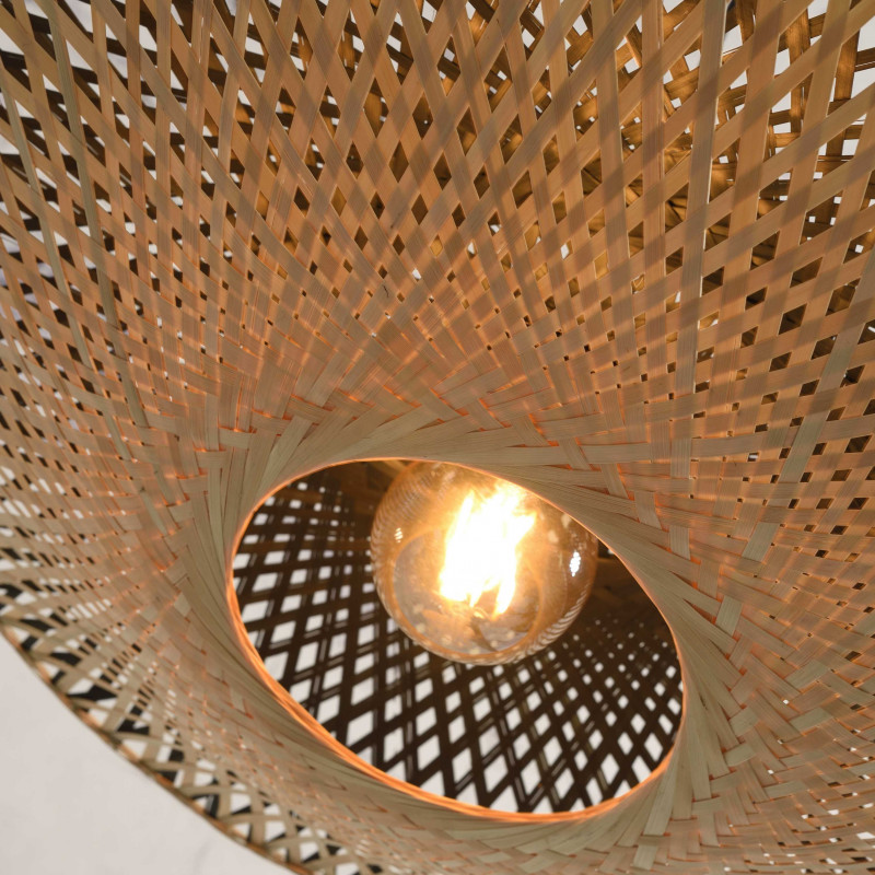 Plafonnier Bamboo Light M Noir