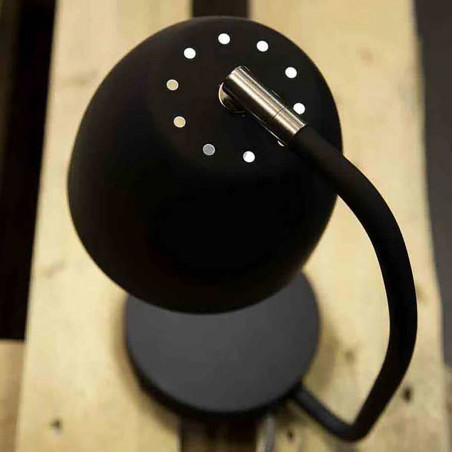 Lampe chevet noire design