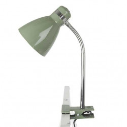 Lampe à pince orientable verte