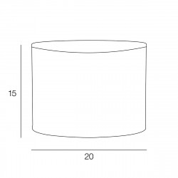 Abat-jour cylindrique diamètre 20