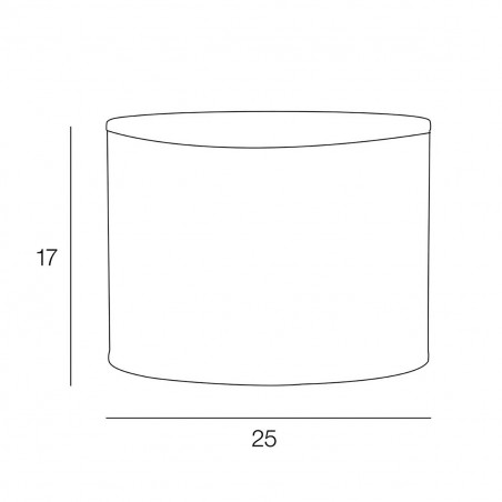 Abat-jour tambour D25