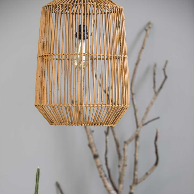 Suspension naturelle en rotin Suspension naturelle en rotin