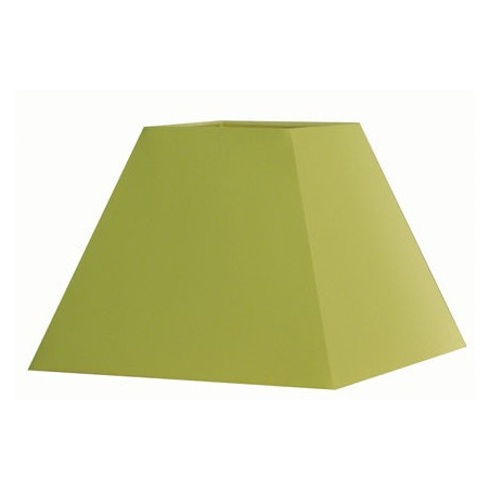 Abat-jour carré pyramide vert