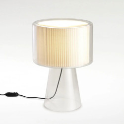 Lampe de table original en verre Marset