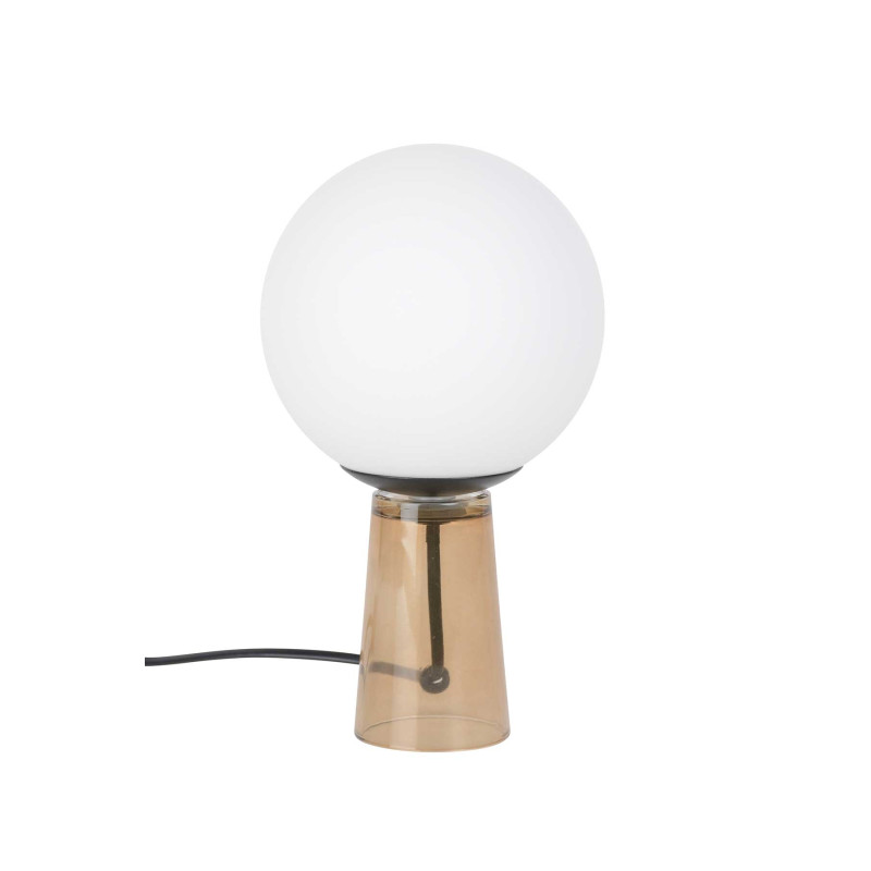 Lampe boule en verre