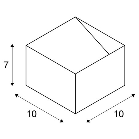 eclairage cube