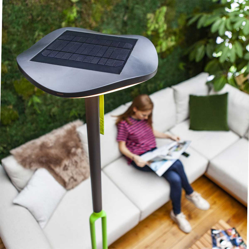 Statuette Lumineuse Solaire En Forme De Vache - Étanche - En Résine