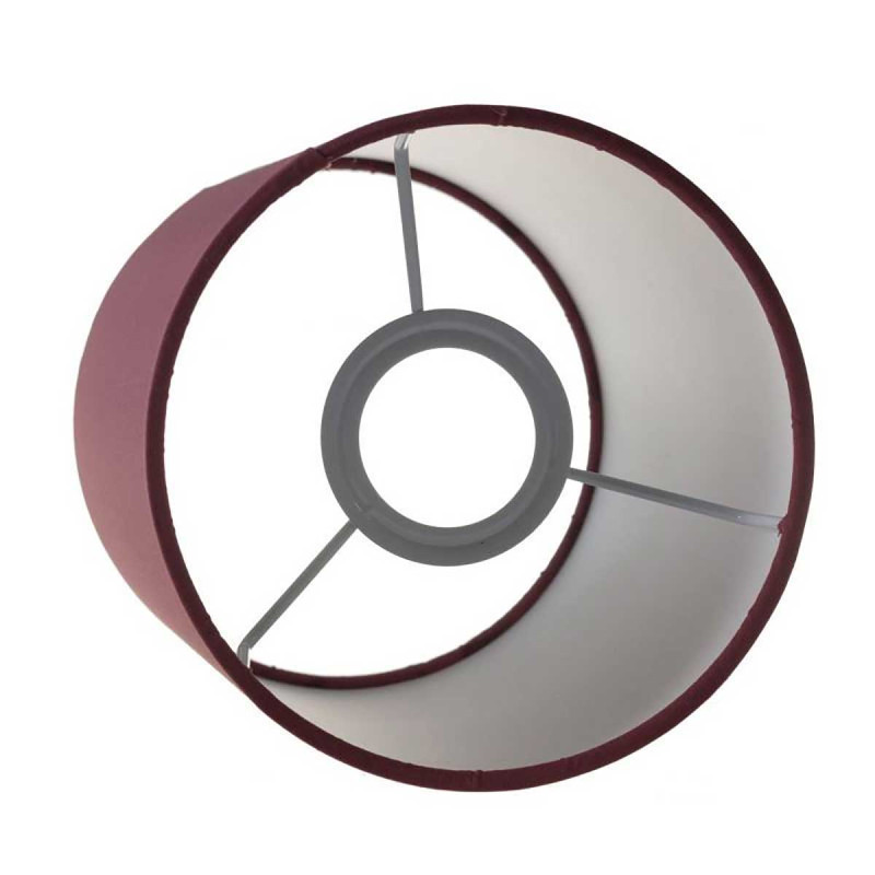 Abat-jour Cylindrique Vintage – Fer Et Papier, Pour Lampe à Poser, Occasion