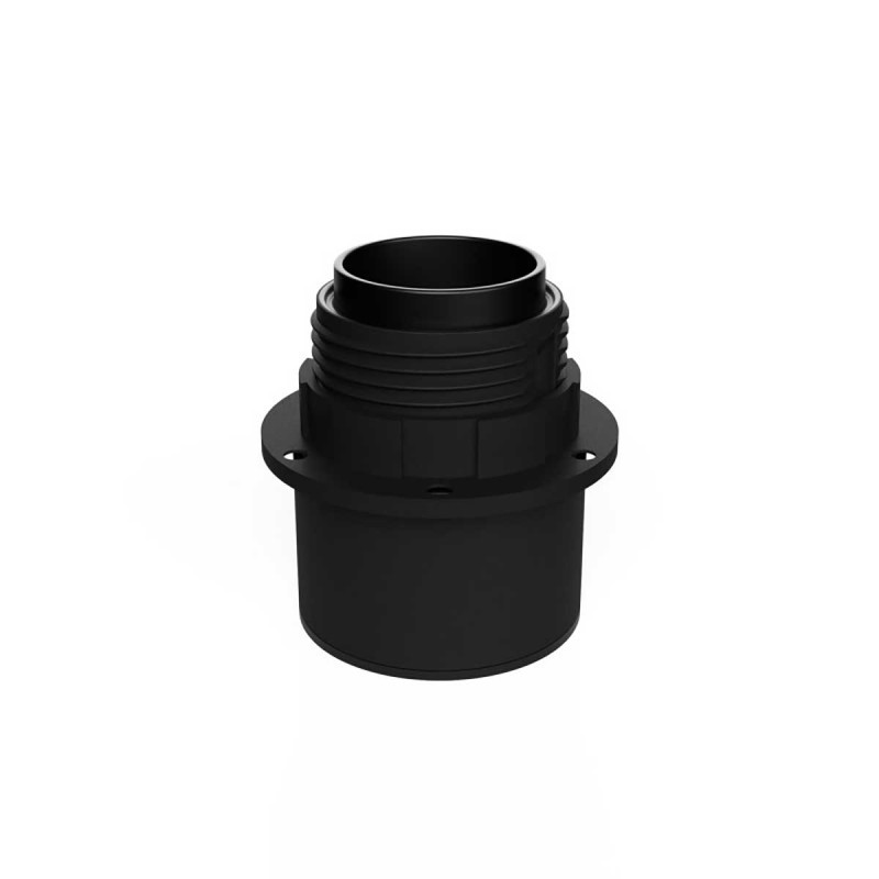 Douille E27 Inter Noire D48 H83mm