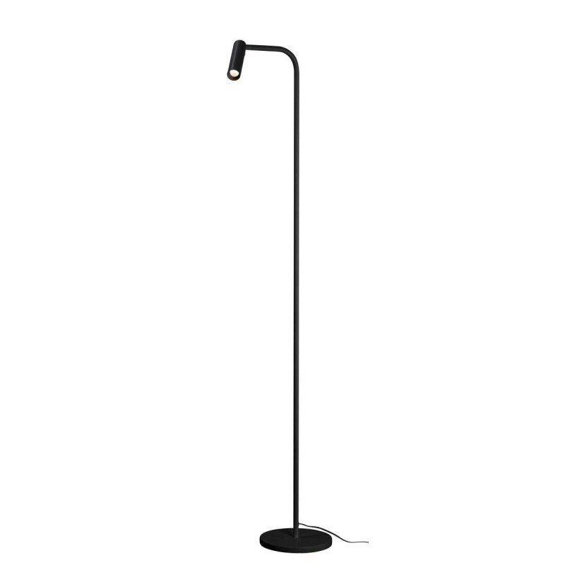 Lampadaire Liseuse En Aluminium Noir