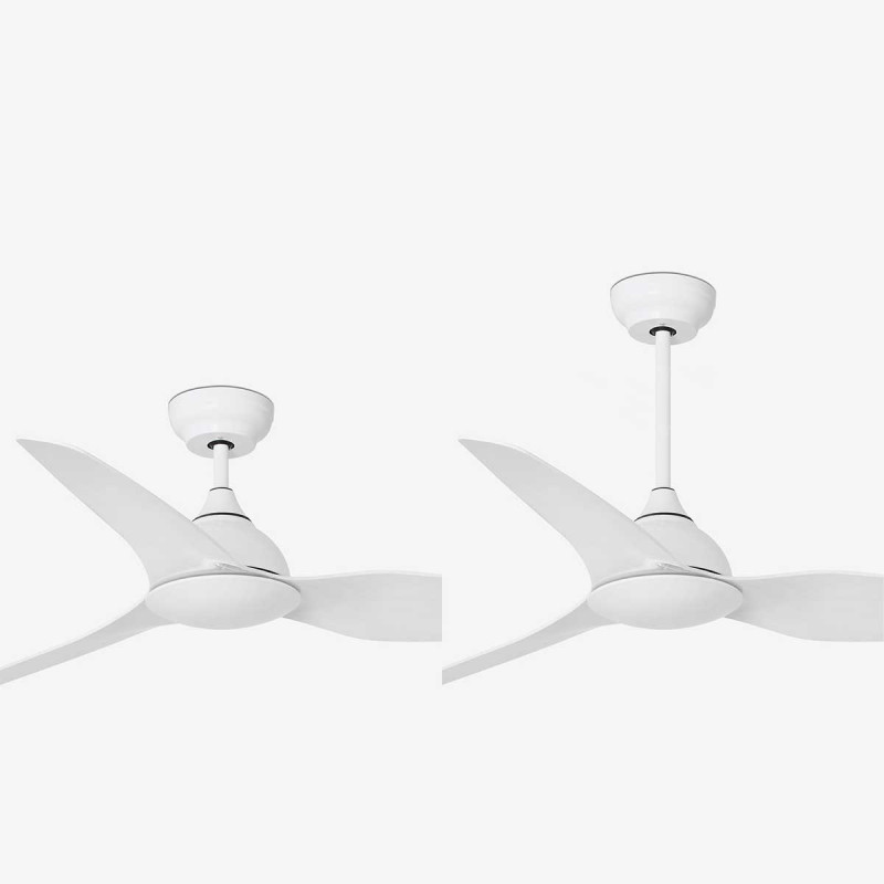 Ventilateur de plafond extérieur TYPHOON blanc DC 6 vitesses