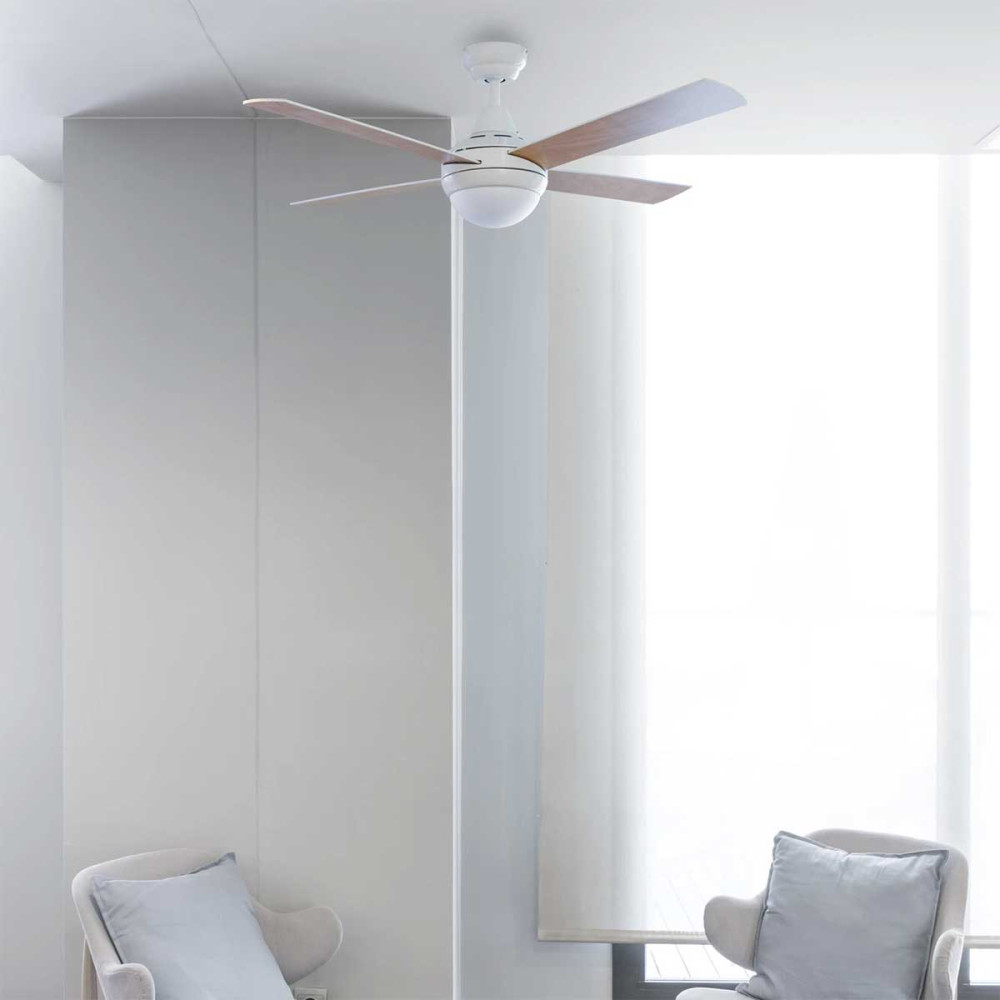 Ventilateur de plafond blanc Londo 132cm par Beacon acheter