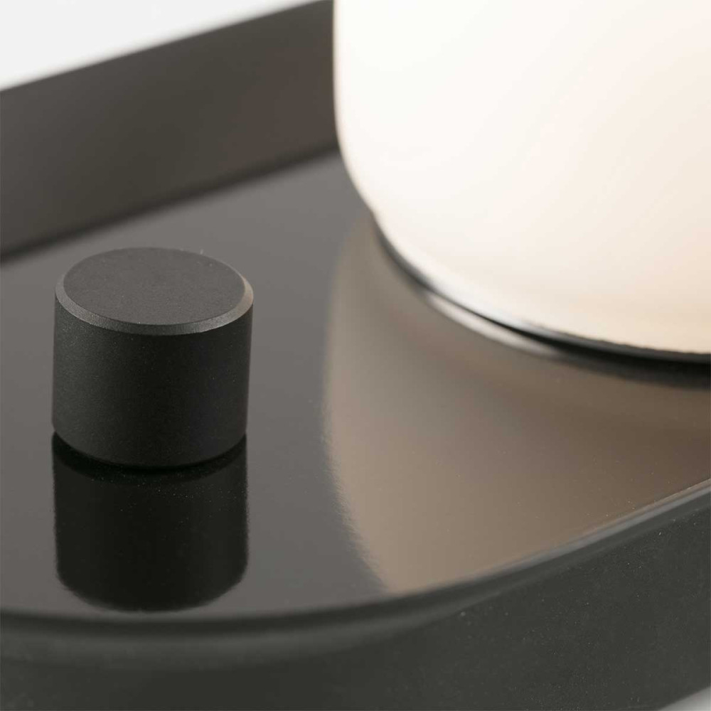 Applique Murale Ou Lampe à Poser, Maya, Terracotta/noir, LED, Dim