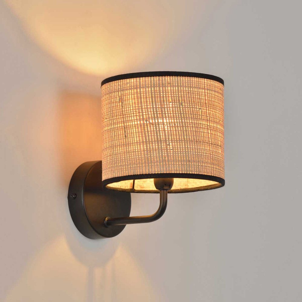 Applique murale raphia